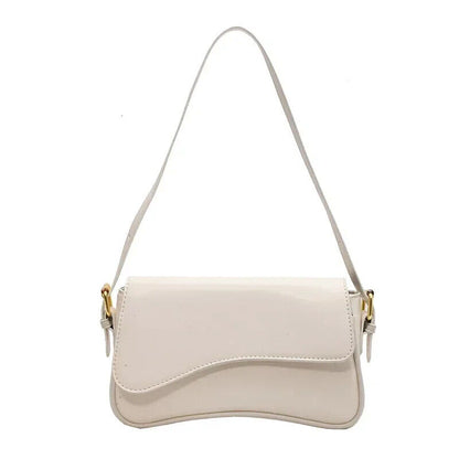 Leather Crossbody Bags Women Female Shoulder Underarm Bag Armpit Handbags Purses