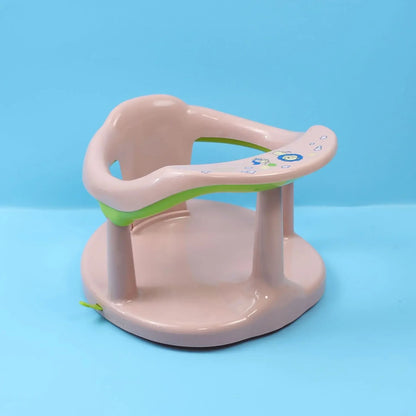Baby Bath Chair Suction Cups Seat Heat Resistant for Bathtub 6-18 Month Shower