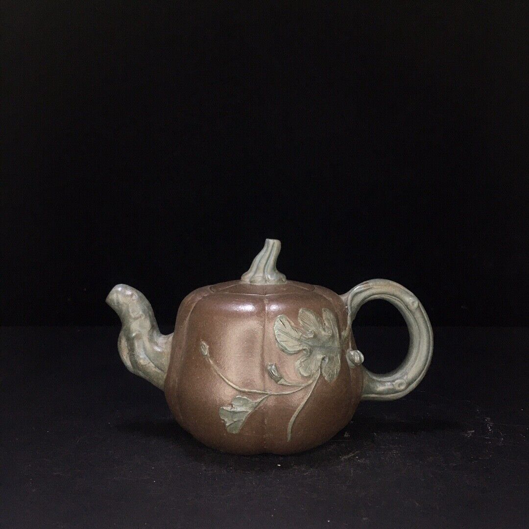 vintage chinese yixing purple clay teapot zisha ceremony teaware collection rare