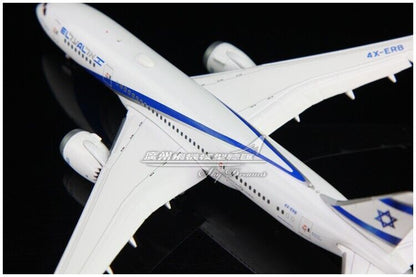 1:400 JC Wings El Al BOEING 787-8 Passenger Airplane Flap Down Diecast Model