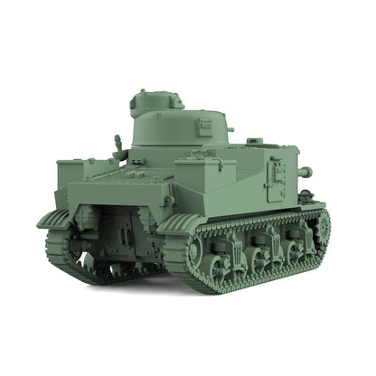 SSMODEL SS524 1/200/220/350/700 Military Model Kit US M3 Lee Medium Tank