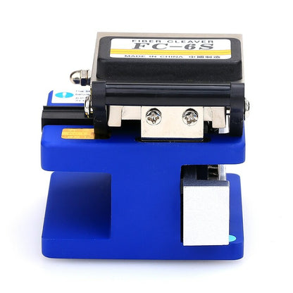FC-6S Optic Fiber Cleaver Cutter 250um - 900um 12 Position Blade Metal Material