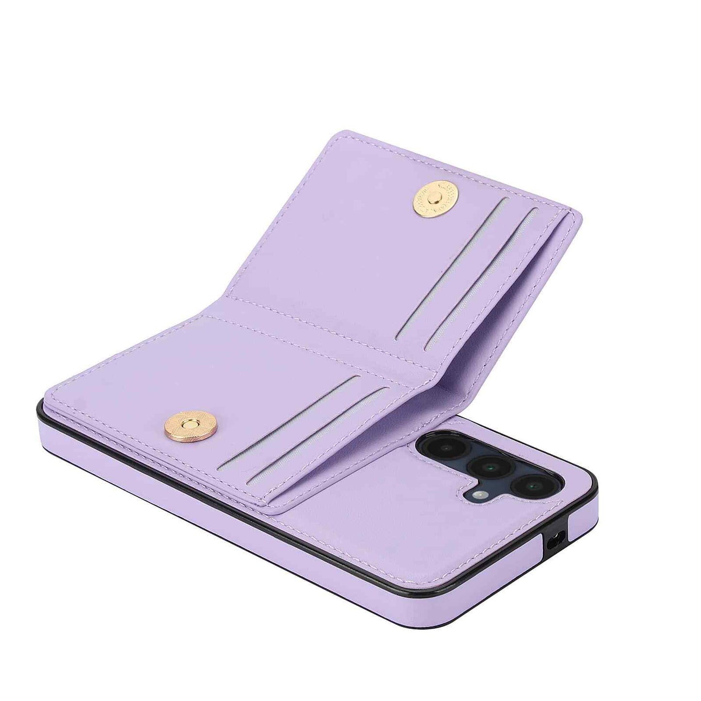 Wallet Case for Samsung Galaxy A16 A26 5G A36 A56 with Card Holder Rotation Ring
