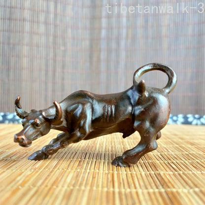 Chinese Zodiac Bull Ornament Tea Pet Bull Study Decorate