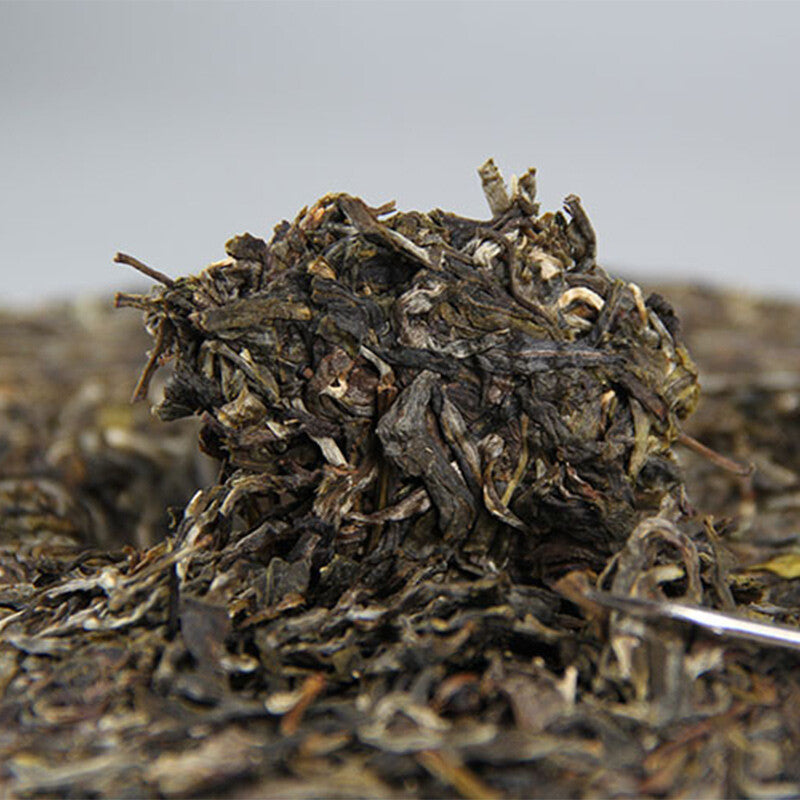 2017 Spring Raw Materials Shen Puer Tea Bu Lang Zhen Wei Raw Puer Tea 357g