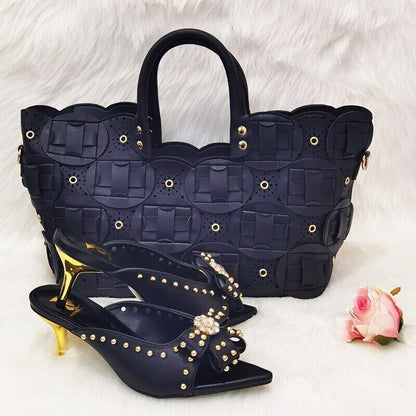 Women Shoes Bag matching High Quality Design Matching Shoes and Bag