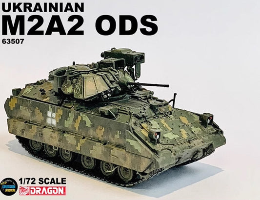 1/72 Ukraine M2A2 ODS Bradley Infantry Tank Model Digital Painting