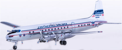 for AeroClassics for CONTINENTAL Airlines for Douglas DC-6 N90962 1:400 Model