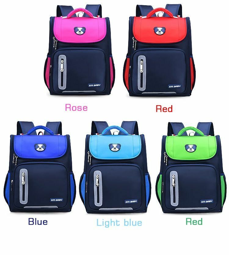 Childrens School Bags Boys Girls Backpacks Kids Orthopedic Waterproof Knapsack