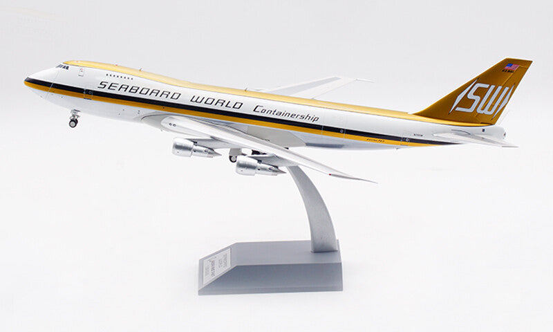 1:200 Inflight Models Seaboard World Airlines B747-200 Diecast Aircraft Model