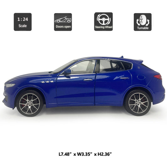 1:24 Maserati Levante Model Car Diecast Vehicle Toys for Boys Adults Collection