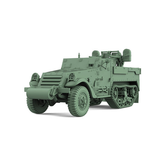 SS200553 1/200 Military Model Kit US Multiple Gun Motor Carriage M13 SPAA