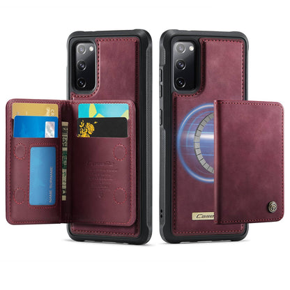For Samsung Galaxy S25 Edge S24 S23 S22 S21 S20 Wallet Case Magnetic Card Holder