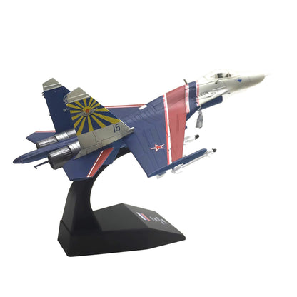 1: 100 Russian Su-27 Warrior Performance Aircraft Model Display Collection t