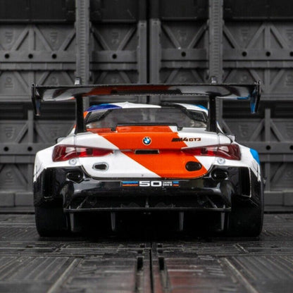 1:24 BMW M4 GT3 Diecast Model Car Track Racing Toy Vehicle Sound Light Kids Gift