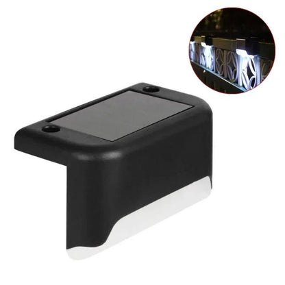 Solar Step Lights Outdoor – Waterproof Deck & Fence Lamps