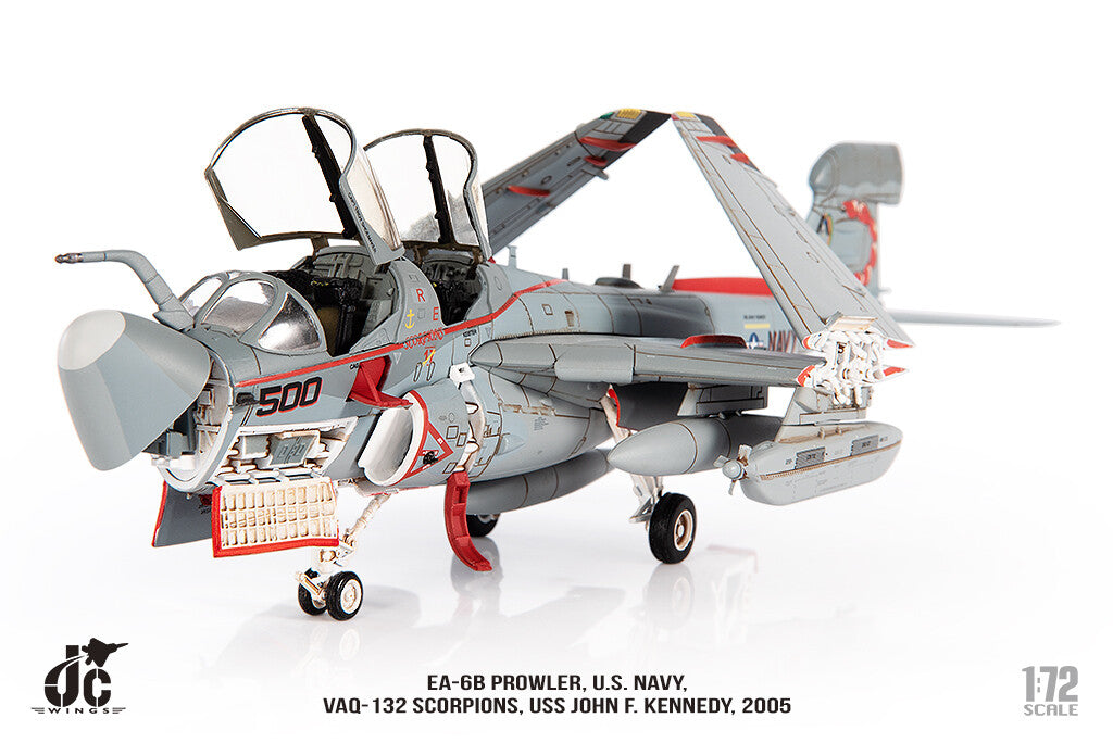 1:72 JC Wing EA-6B PROWLER, U.S.NAVY 2005 Fighter Diecast Aircraft Plane Model