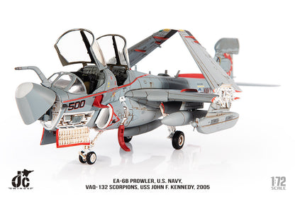 1:72 JC Wing EA-6B PROWLER, U.S.NAVY 2005 Fighter Diecast Aircraft Plane Model