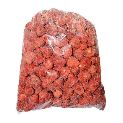 Natural Freeze-Dried Strawberry Bits - 500g, Crispy Delicious