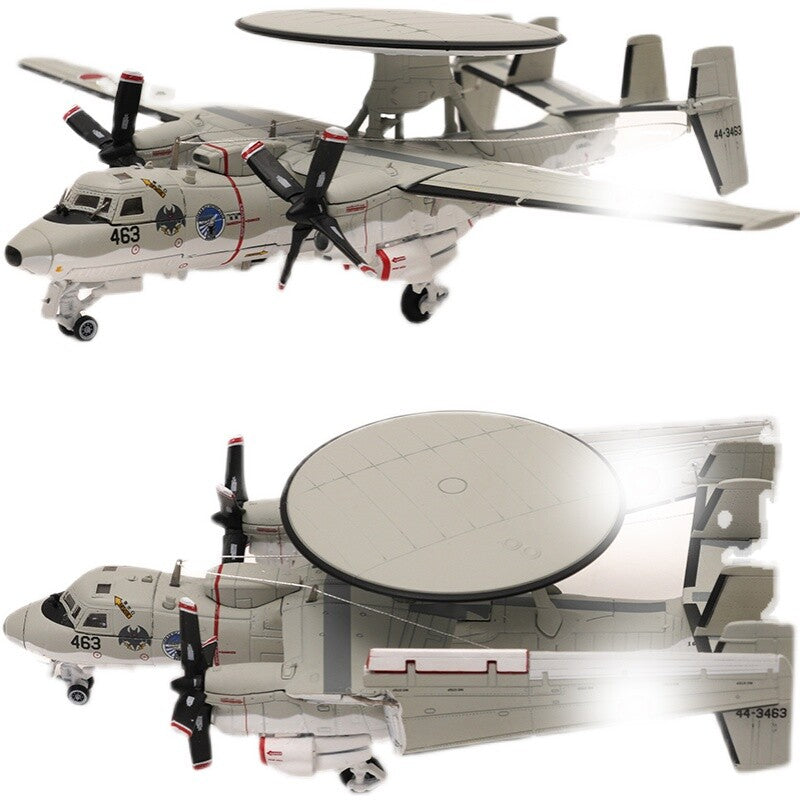 S14 1/144 E-2C AWACS Flight Team 603 Naha Base 2014 Alloy Model