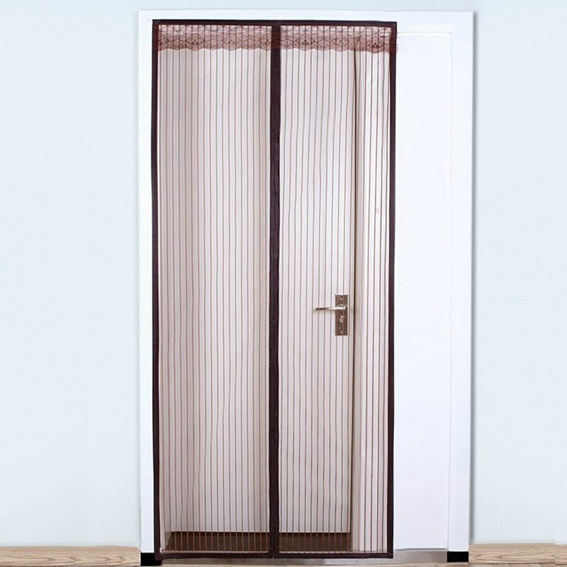 Anti Mosquito Door Curtain Magnetic Screen Net Insect Mesh Fly Screen Protection