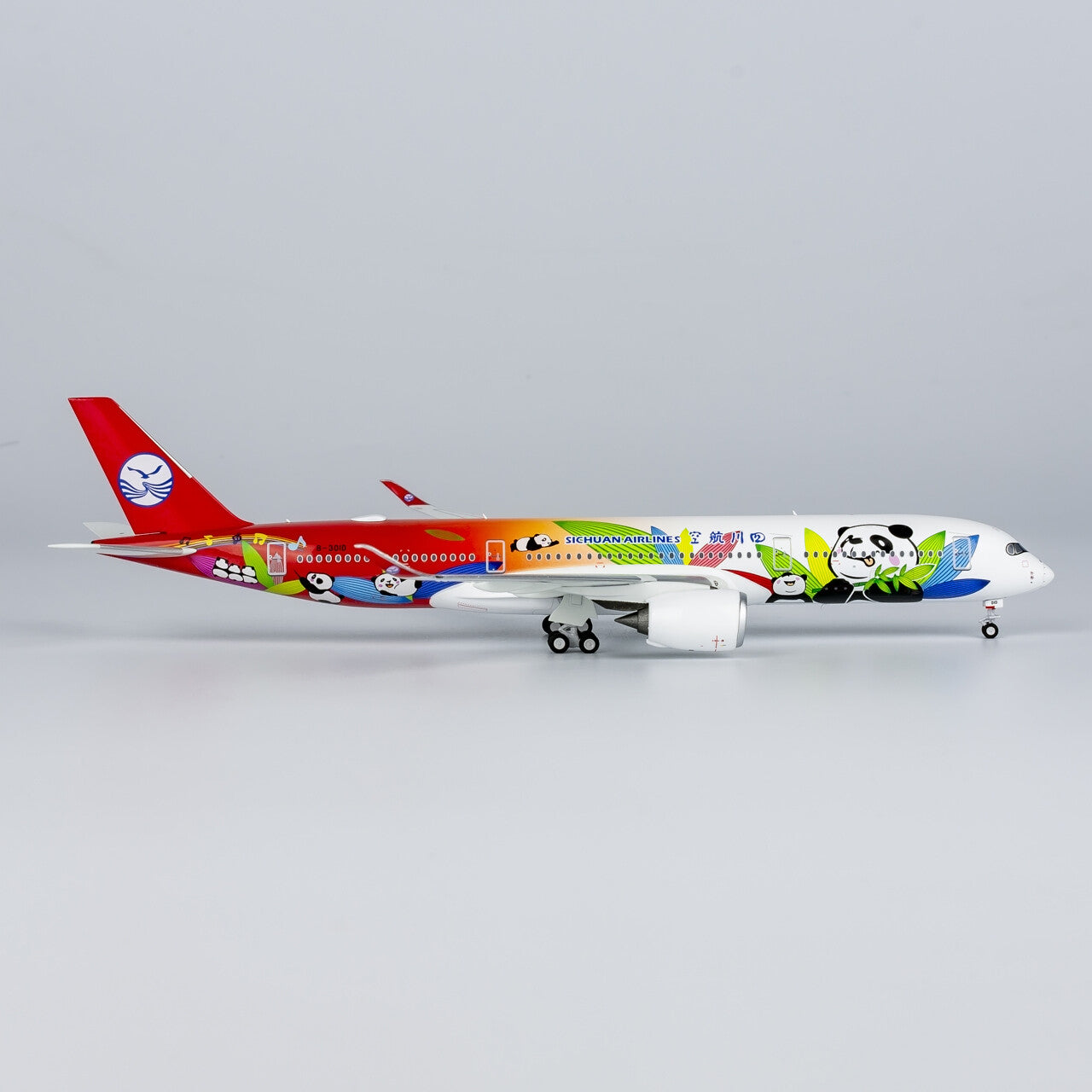1:400 NG Model Sichuan Airlines AIRBUS A350-900 Passenger Airplane Diecast Model