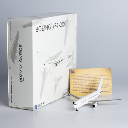 1:400 NG Model Blank BOEING 767-200 Passenger Airplane Diecast Aircraft Model