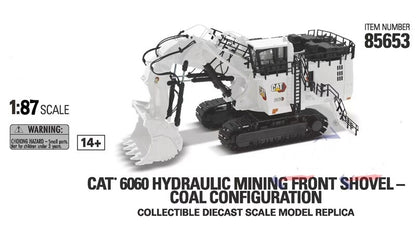 1:87 DM 6060 Hydraulic Mining Front Shovel Excavator Machine Diecast Model