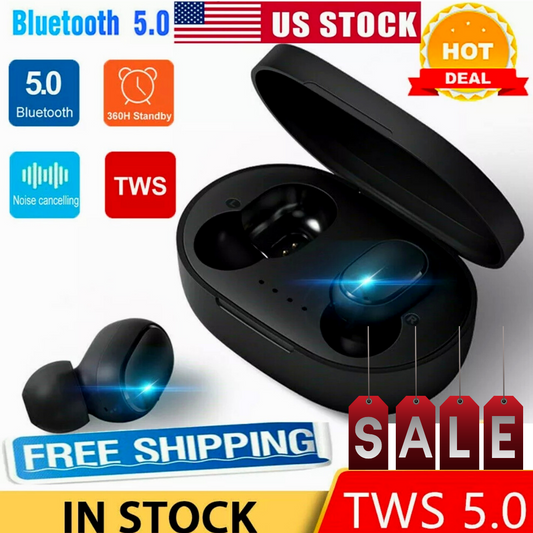 2X Bluetooth Earbuds Wireless For Smart Phone Universal Earphone IPX7 WaterProof