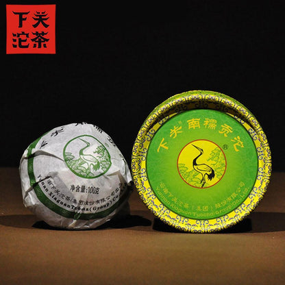 100g Xia Guan Tuocha Puer Tea Nannuo Gong Tuo Tribute Tuo Raw Puerh Cha