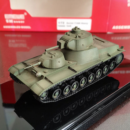 5M Hobby 72066a 1/72 Soviet T-100 Heavy Tank Twin Turrets Static Finished Model
