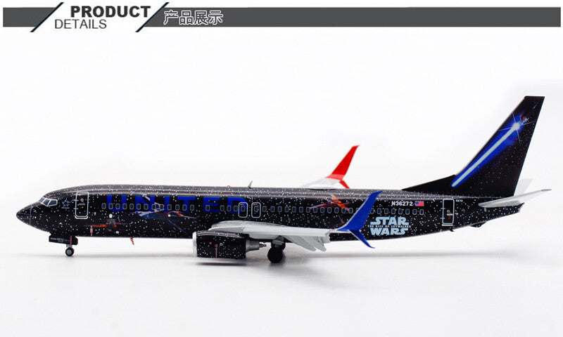 1:200 JC Wings UNITED BOEING B737-800 Passenger Airplane Diecast Aircraft Model