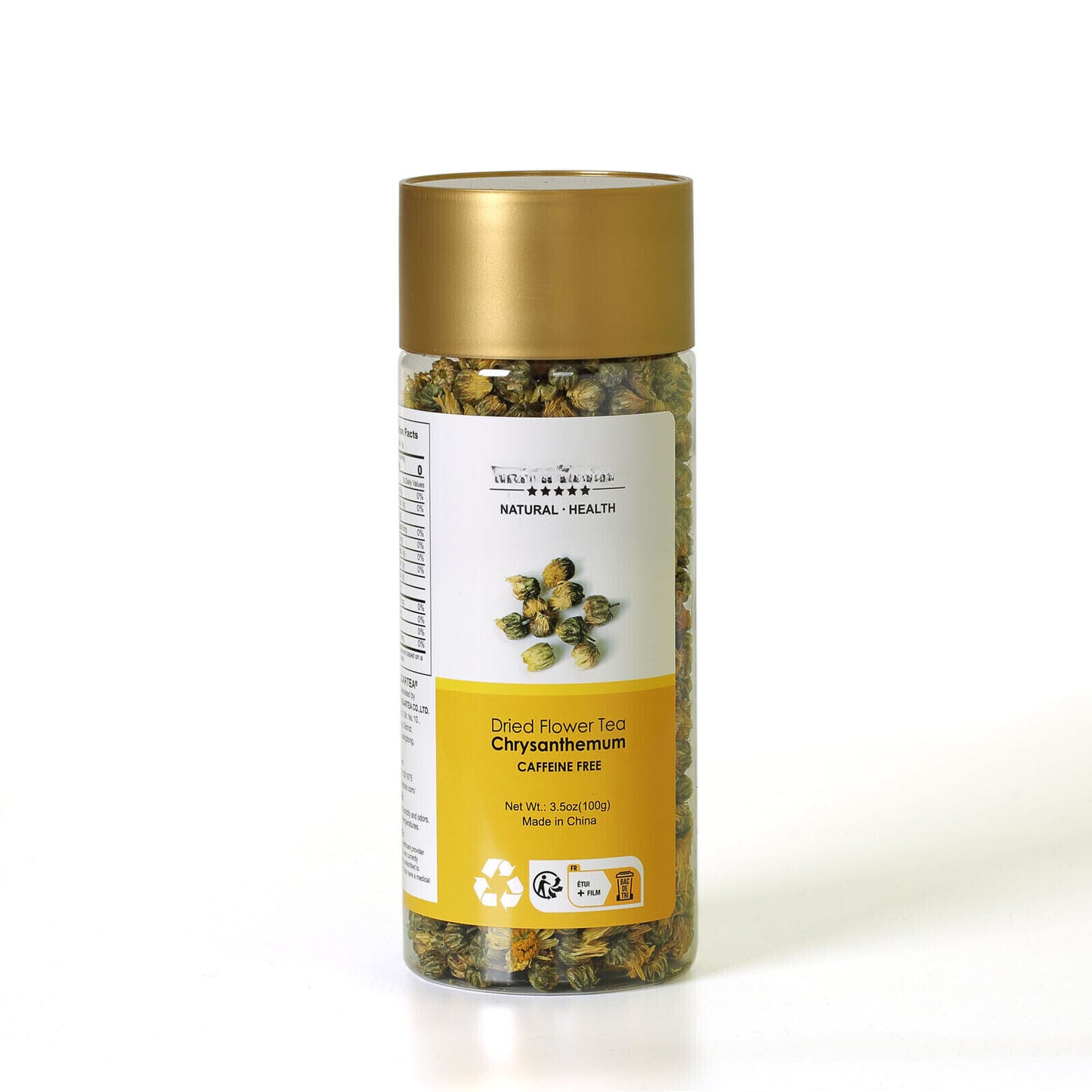 HELLOYOUNG 100g/3.52oz Premium Fetal Chrysanthemum Flower Tea Buds Dried Herbal