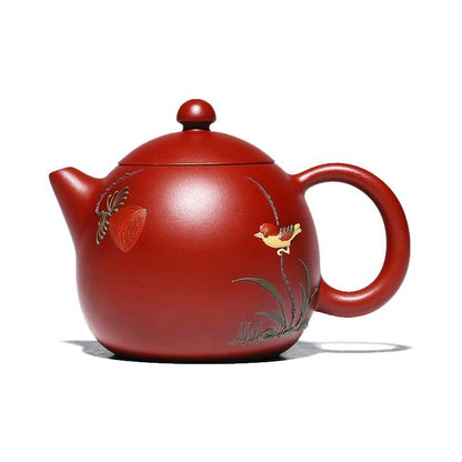 Yixing Dahongpao Teapot Handmade Yongchun Dragon Egg Tea Pot 200ml Kung Fu