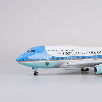 1/150 Resin US Air Force One B747 Boeing 747 Plane Model Airplane Airline Gift