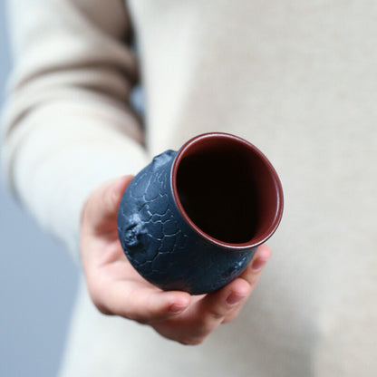 Real Yixing Zisha Clay Tea Cup Handmade Master Kungfu Tea Cup 110ml On Sales New