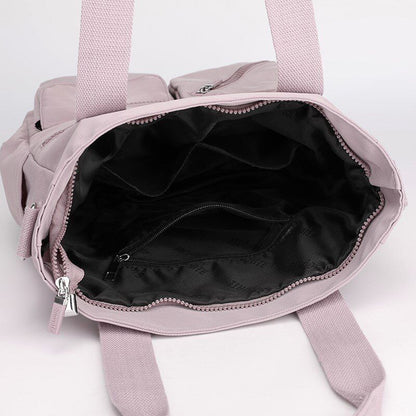 Waterproof Nylon Oxford Crossbody Bag Large Handbag Shoulder Purse 30*14*36 CM