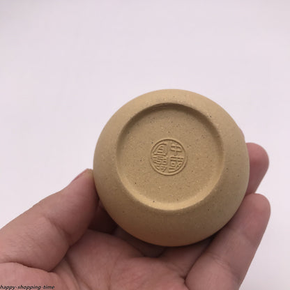 Marked Yixing Zisha Duan Clay Tea Cup Chinese Kungfu Tea Cups Small Size Cup Tea