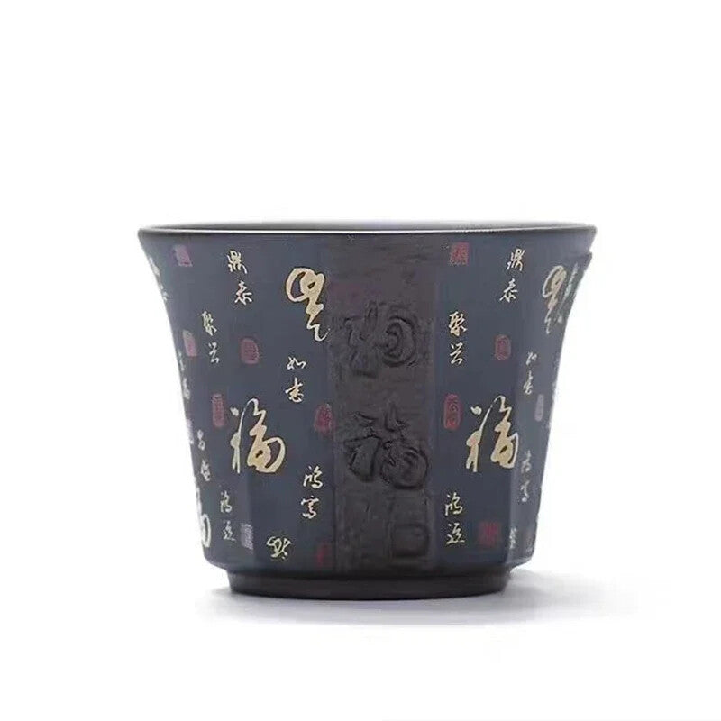 Purple Sand Master Single Cups Household Tea Cup Teapot Covered bowl Tea Set