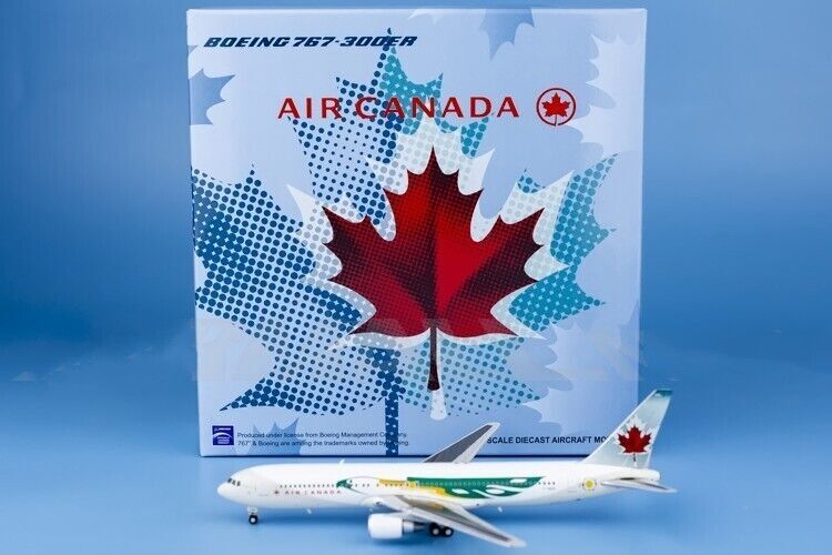 1:400 JC Wings AIR CANADA BOEING 767-300ER Passenger Airplane Diecast Model