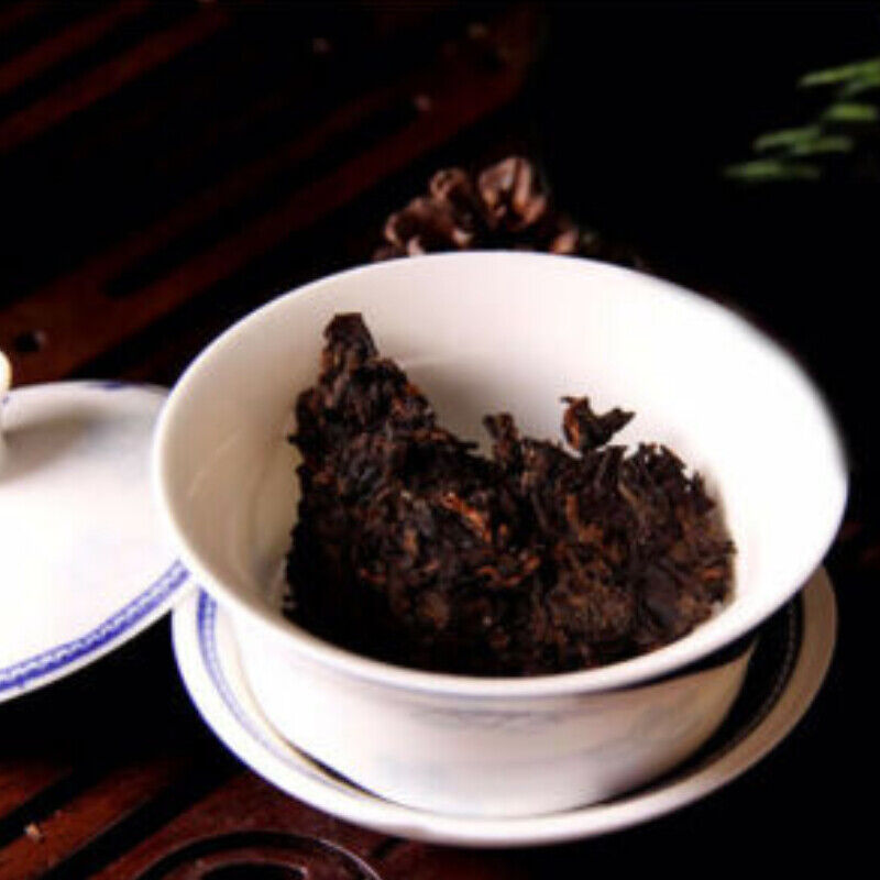 357g Ripe Pu-erh Heaven Earth Menghai Royal Golden Buds Top Old Arbor King Tea