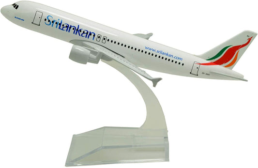 1:400 16cm Air Bus A320 SriLankan Airlines Metal Airplane Model Plane Toy