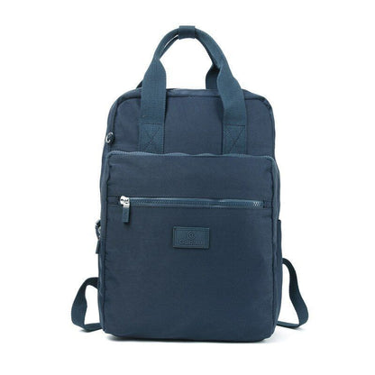Waterproof Laptop Bag Student Nylon Oxford Cloth Small Backpack 28*15*40CM Black
