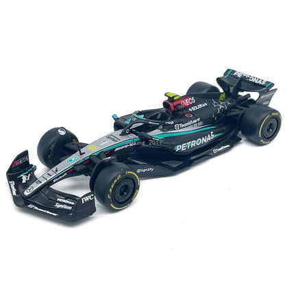 1:43 Scale 2024 AMG Petronas F1 W15 Model Car Formula 1 Team Lewis Hamilton 44