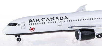 1:200 38CM Hogan AIR CANADA BOEING 787-9 Passenger Airplane ABS Plastic Model