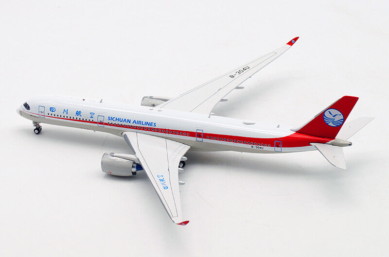 Aviation Sichuan Airlines Airbus A350-900 B-304U 1/400 diecast model aircraft