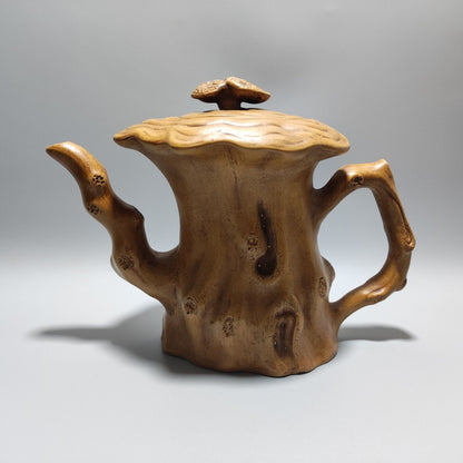 Vintage Chinese Yixing Purple Clay Teapot Zisha Ceremony Collection Rare Large