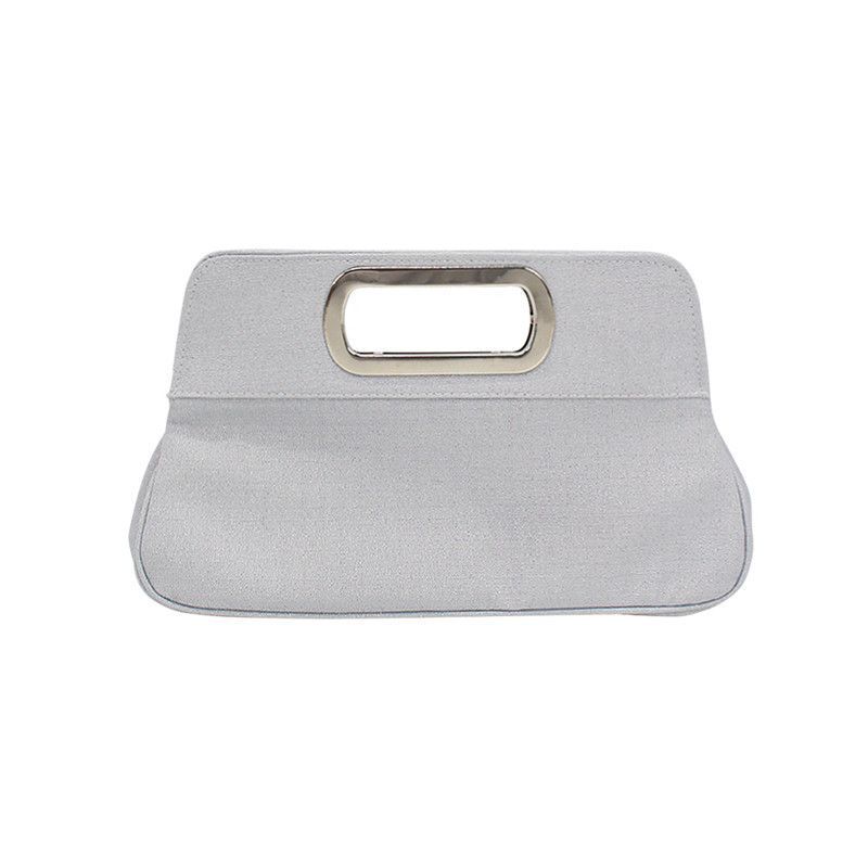 Lady Clutch Bag Popular Dumpling Shape Canvas Evening Bags 25*5*18CM 1 PC Purse