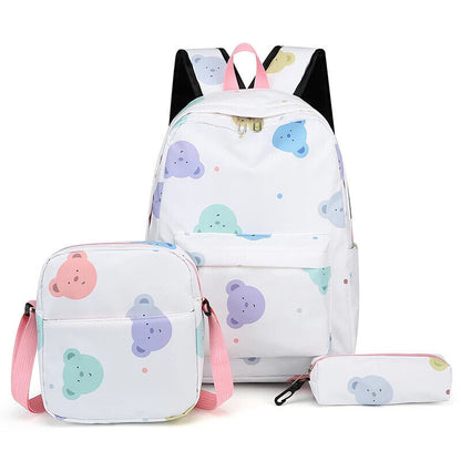 Travel Backpacks Women Backpack Rainbow Kids Schoolbags Girls Student Bookbags