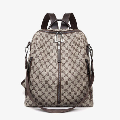 Backpack Ladies Bag Traveling Backpack Women Traveling Bag Large Geometric Purse